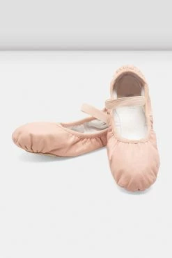 New 😀 BLOCHSTORE-US Ladies Giselle Leather Ballet 👟 Shoes Theatrical Pink Leather 🎁 -adults dance shoes store t7e1Y Qg